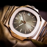 Patek Philippe Nautilus 5711 1R-001 Rose Gold Watch Baselworld 2015 Front