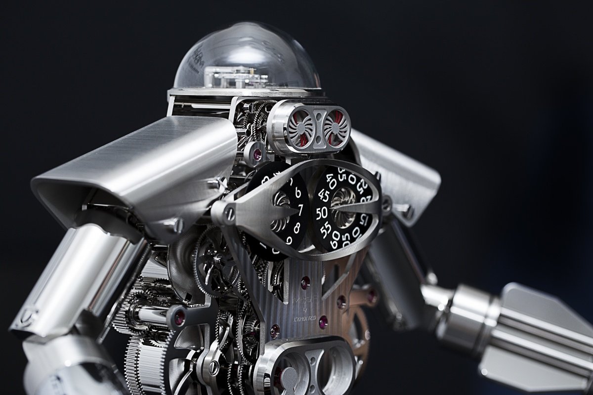 MB&F Melchior Robot Clock Baselworld 2015