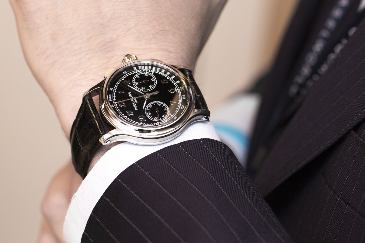 Patek Philippe Ref 5370 Split-seconds Chronograph Watch Baselworld 2015 Wrist