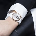 Chanel J12 Flying Tourbillon White Watch Baselworld 2015 wrist