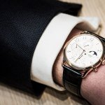 Hèrmes Slim D’Hèrmes Perpetual Calendar Watch Baselworld 2015 wrist