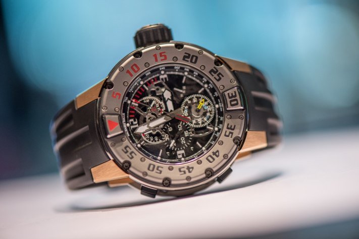 The Richard Mille RM 025 Tourbillon Chronograph Diver’s Watch