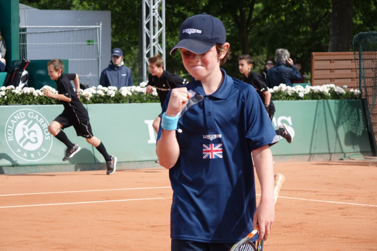 Longines Future Tennis Aces 2015 Final Player UK Pinnington