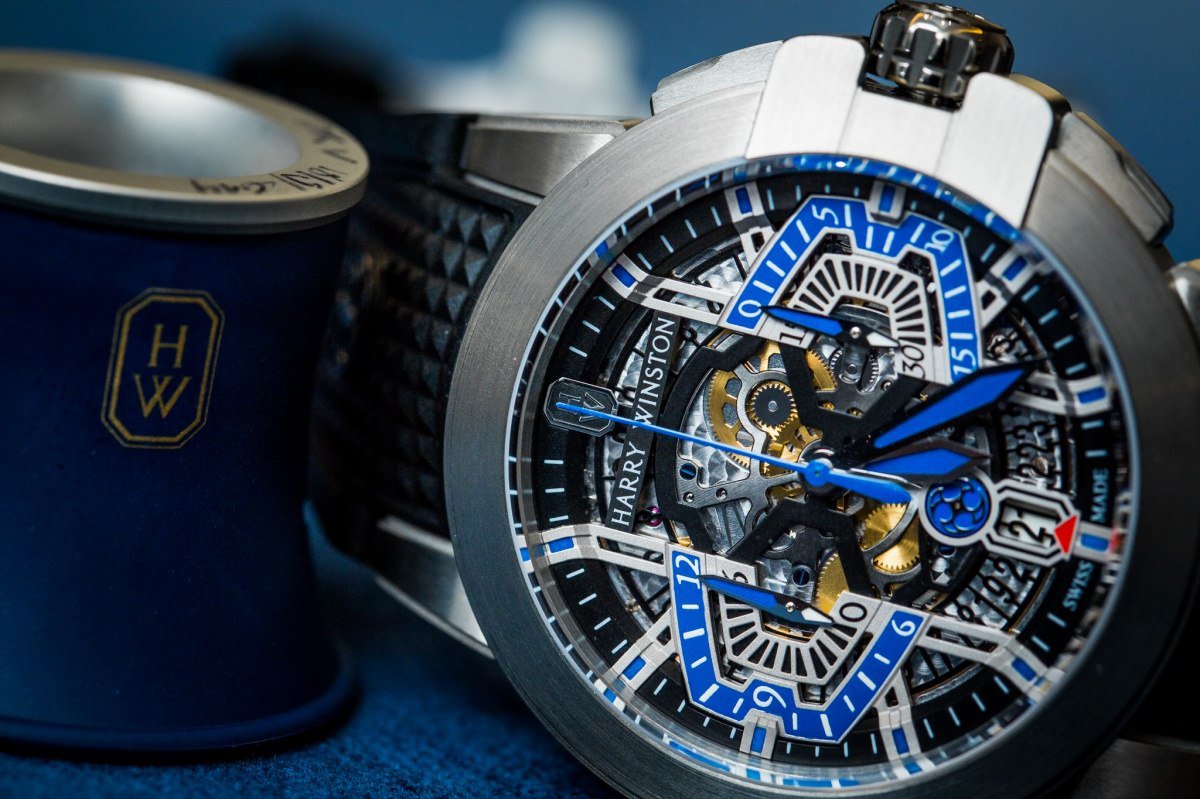 Harry Winston Project Z9 Watch in zalium Baselworld 2015 Hands On