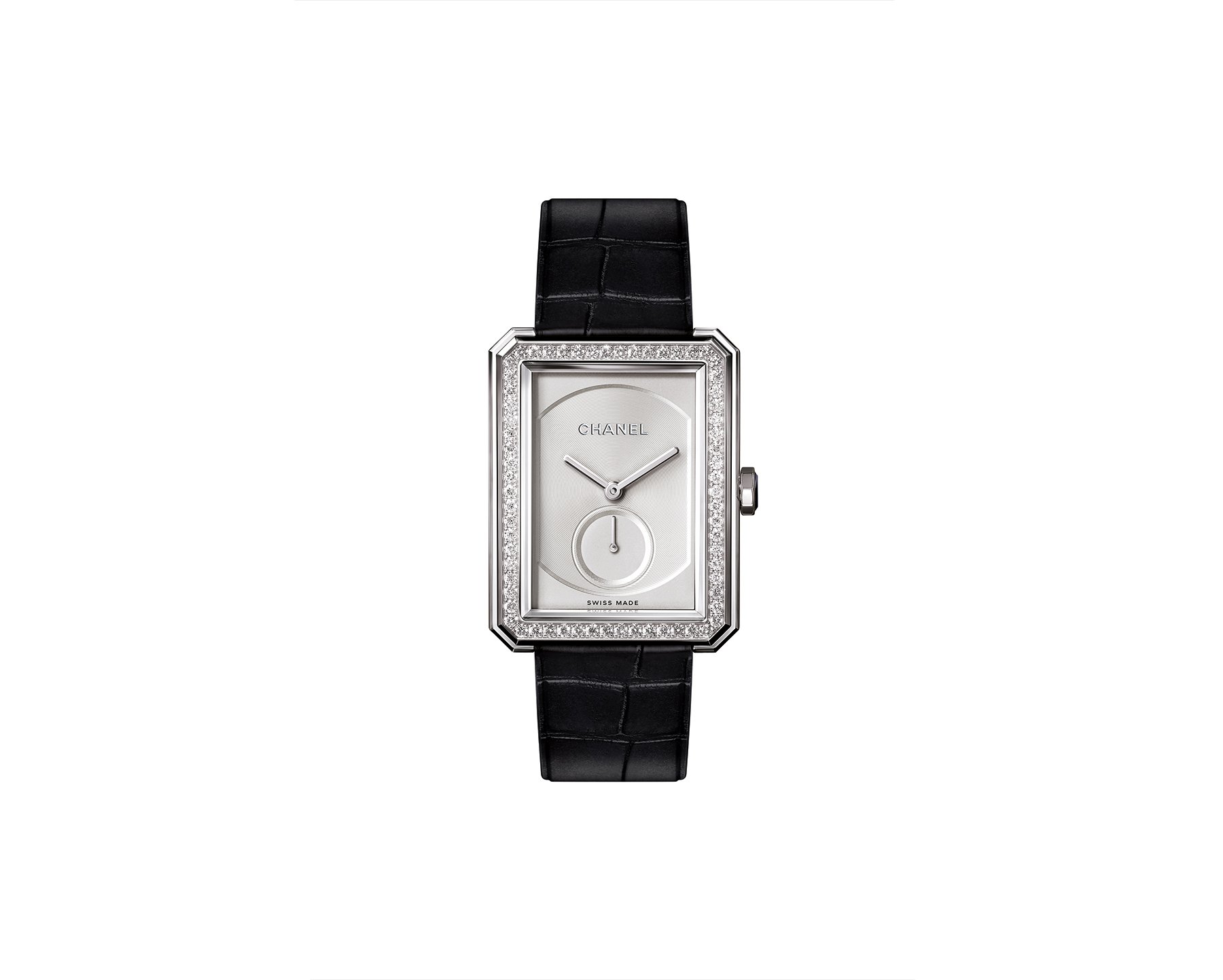 Chanel boy.friend watch in white gold and diamonds 2015