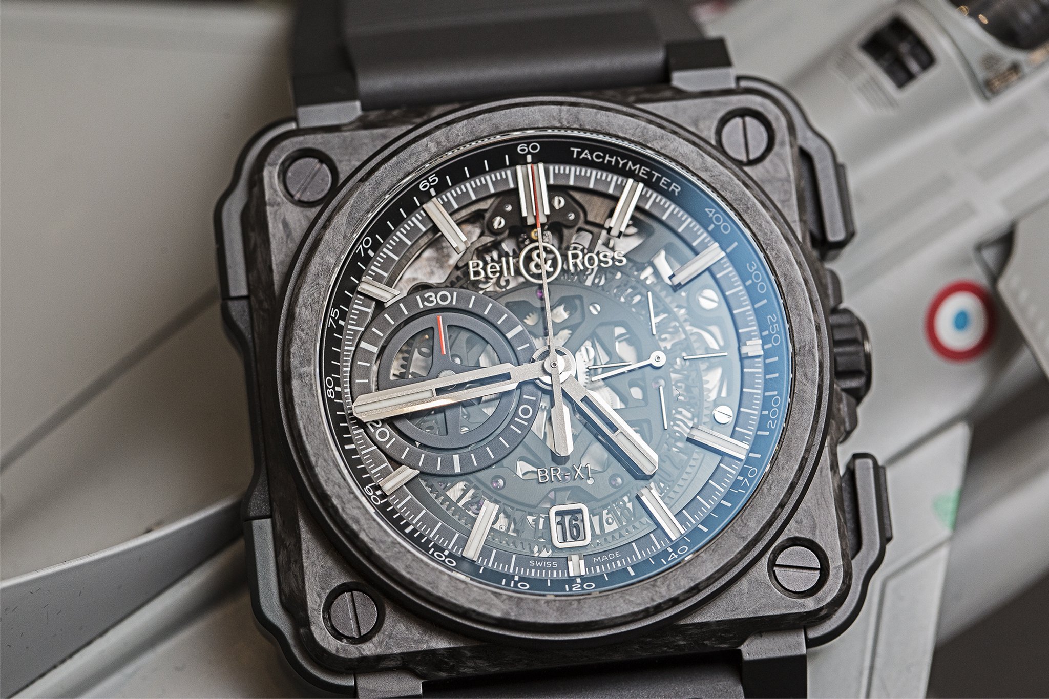 Bell & Ross BR-X1 Carbon Forge Watch Baselworld 2015 Hands On