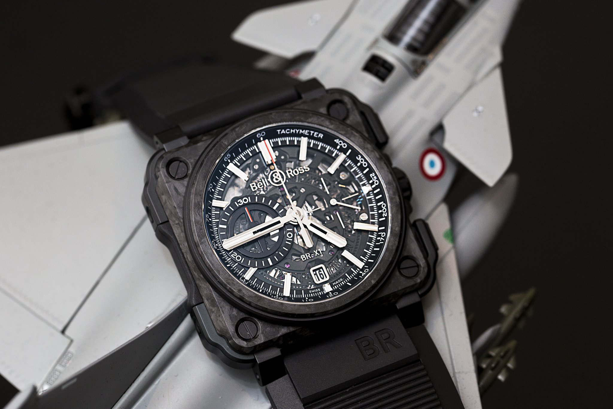 Bell & Ross BR-X1 Carbon Forge Watch Baselworld 2015 Front