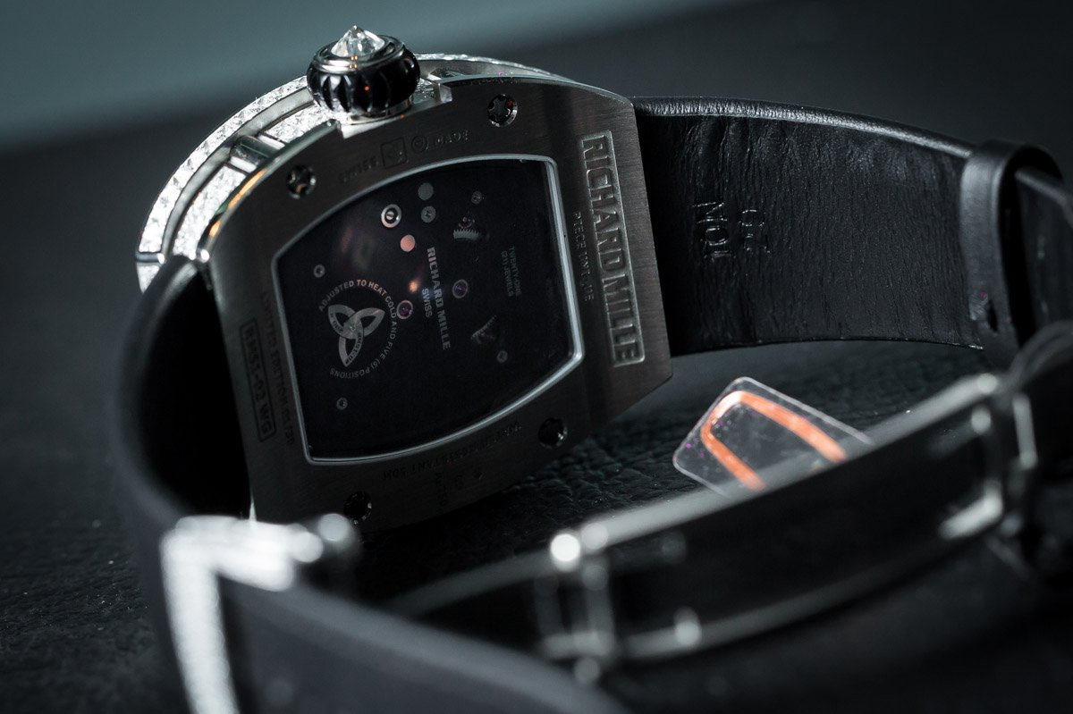 Richard Mille RM 51-02 Tourbillon Diamond Twister Watch 2015 Collection Ladies Back