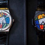 Hublot Classic Fusion Enamel Britto Watch Hands On