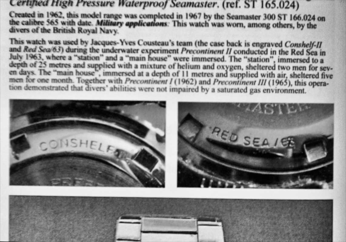 Omega Seamaster ref.165.024 Conshelf II