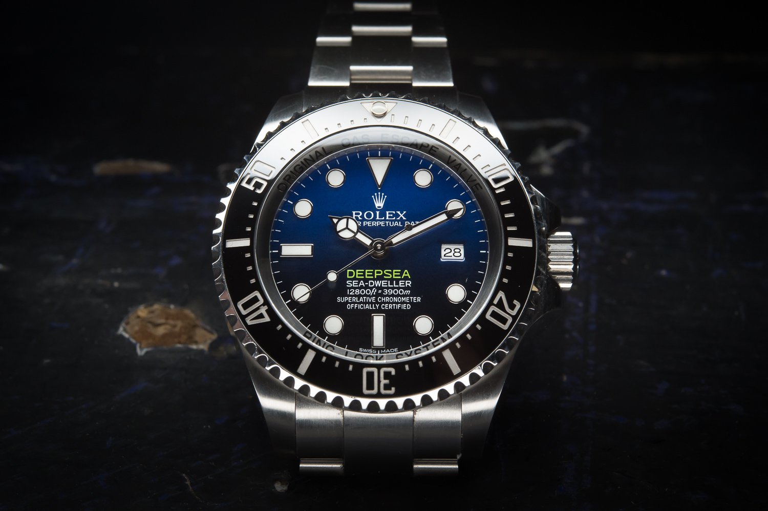 Celebrity Chef Pierrick Boyer Watch Collection Rolex Deepsea DBlue Watch