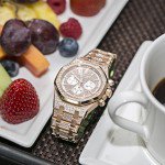 Ahmed Seddiqi & Sons Audemars Piguet Gold Diamonds Watch Dubai Breakfast