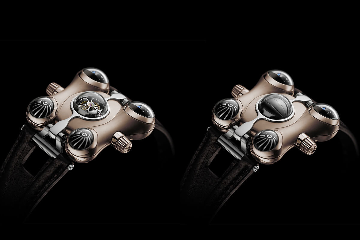 MB&F HM6 RT Space Pirate Red Gold - 3