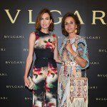 Nieves Alvarez and Nati Abascal attend Bulgari Haute Couture Cocktail Party