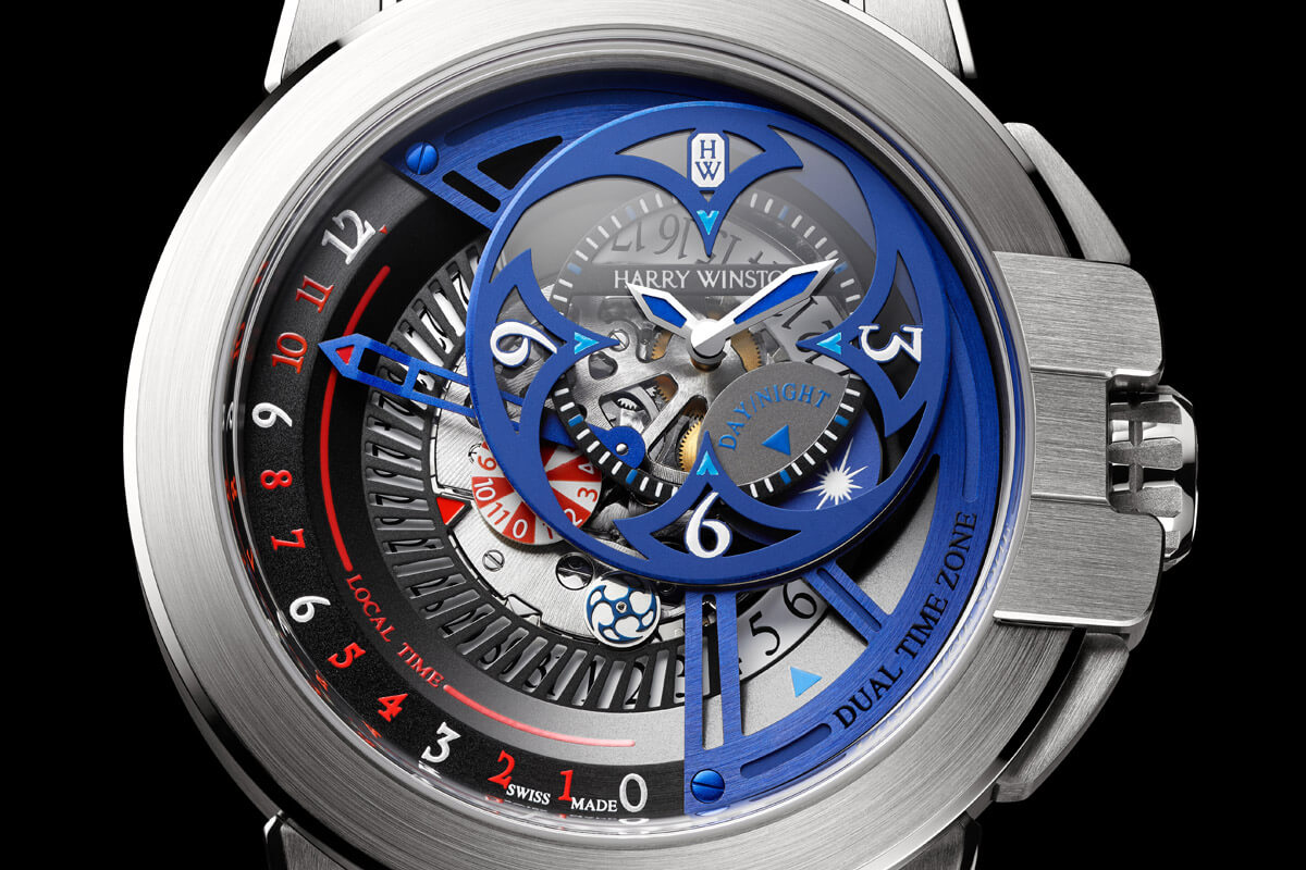 Harry Winston Ocean Dual Time Retrograde Unique Only Watch 2015 - 3