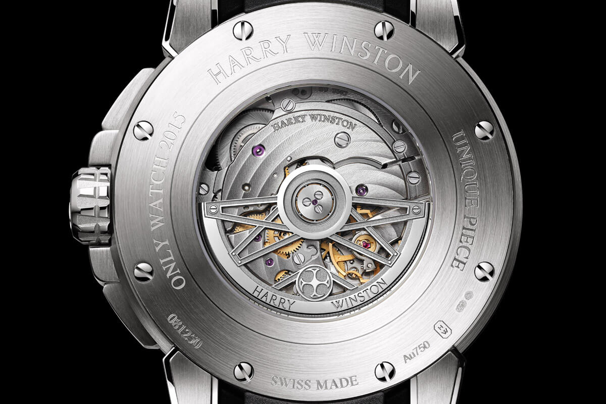 Harry Winston Ocean Dual Time Retrograde Unique Only Watch 2015 - 2