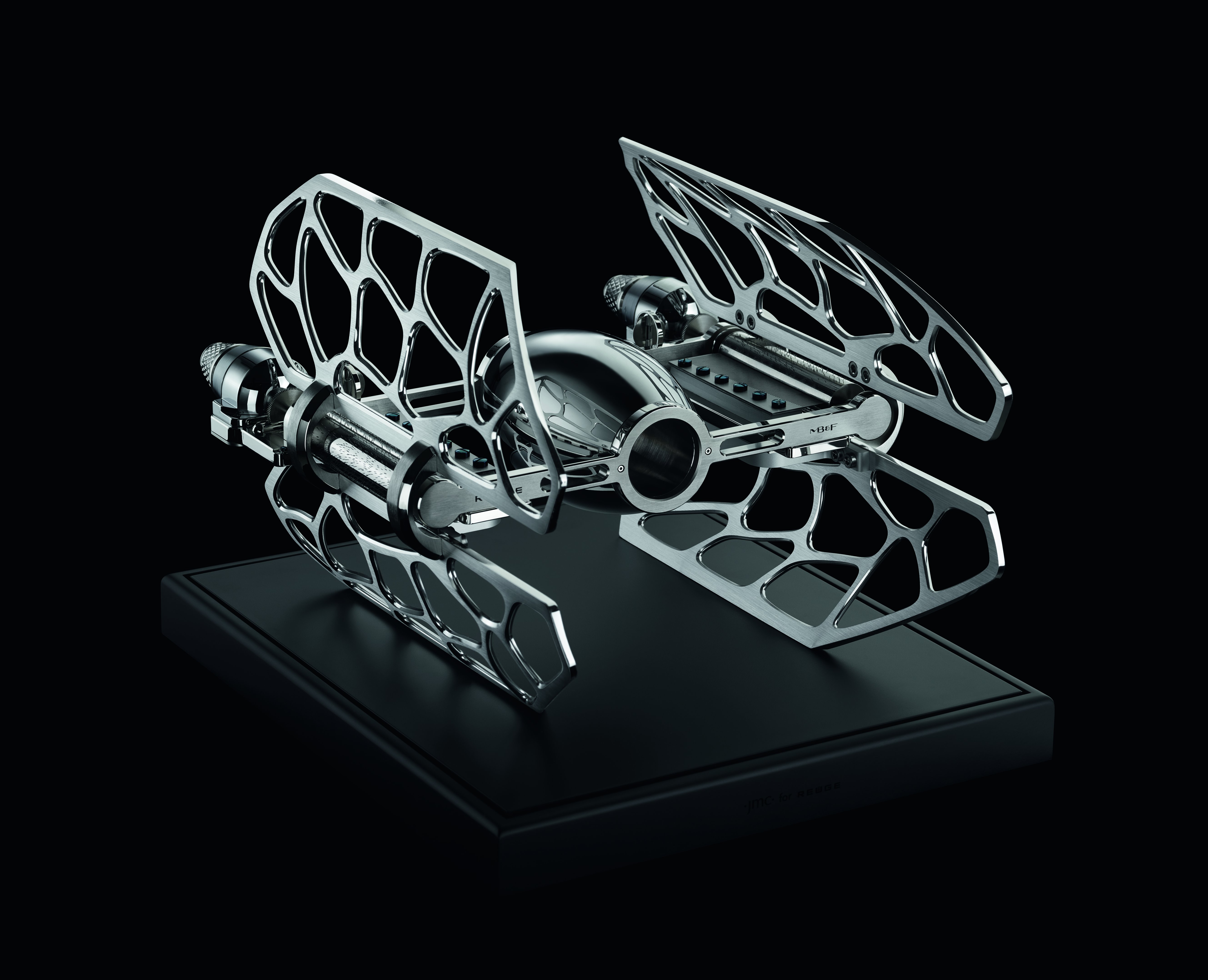 MB&F MusicMachine3 Chrome Edition Front