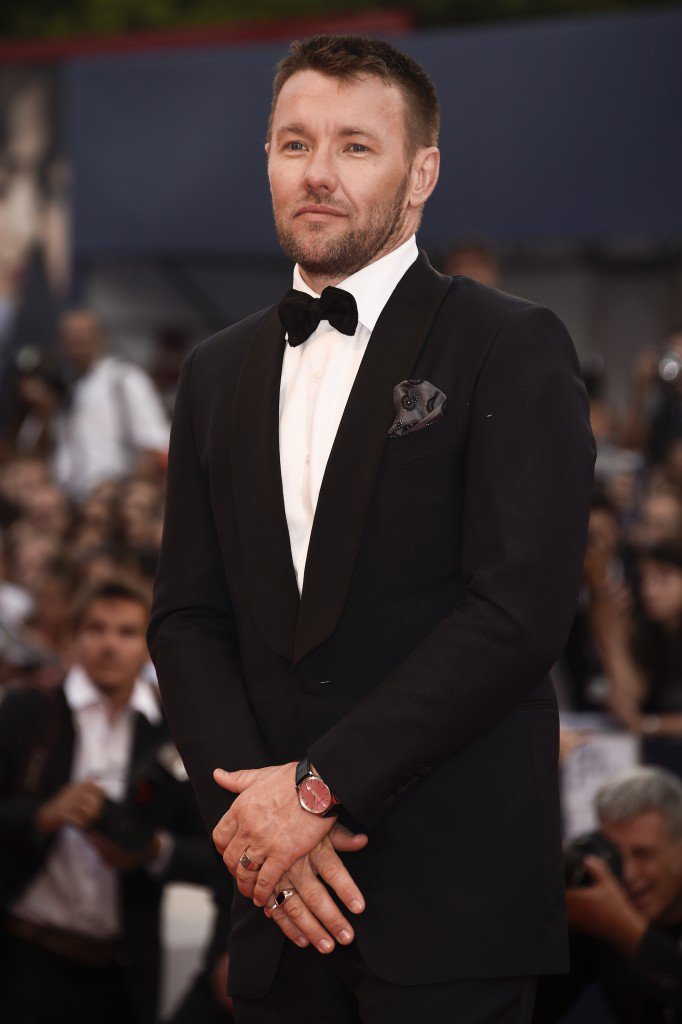 VENICE, ITALY - SEPTEMBER 04:  Joel Edgerton wearing a Jaeger-LeCoultre watch attends the'Black Mass' premiere during the 72st Venice Film Festival at the Palazzo del Casino on September 4, 2015 in Venice, Italy.  (Photo by Ian Gavan/Getty Images for Jaeger-LeCoultre) *** Local Caption *** Joel Edgerton