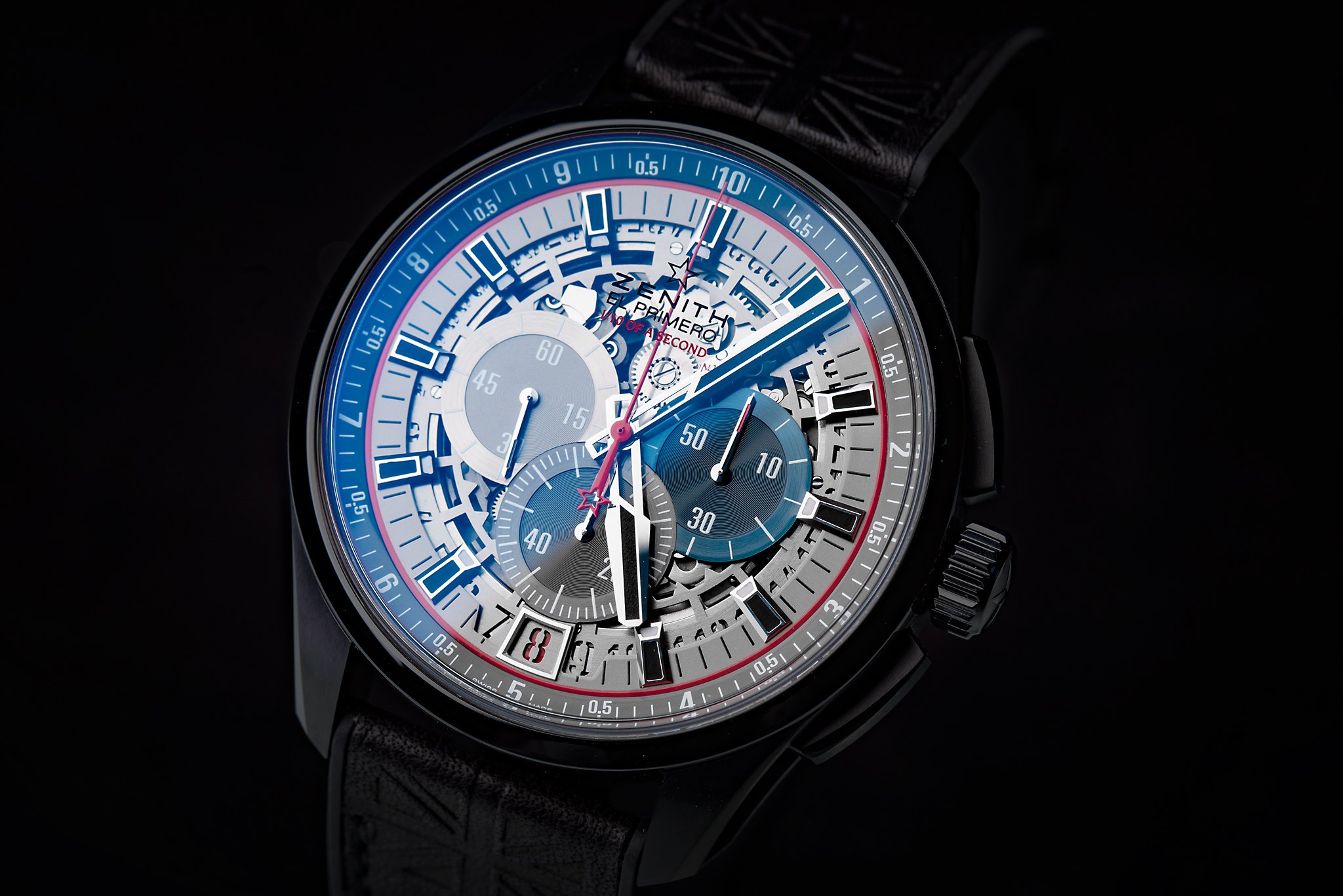 Only Watch 2015 Unique Zenith El Primero Striking 10th Lightweight Tribute to the Rolling Stones