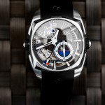 Klepcys Réveil Titanium & DLC Watch