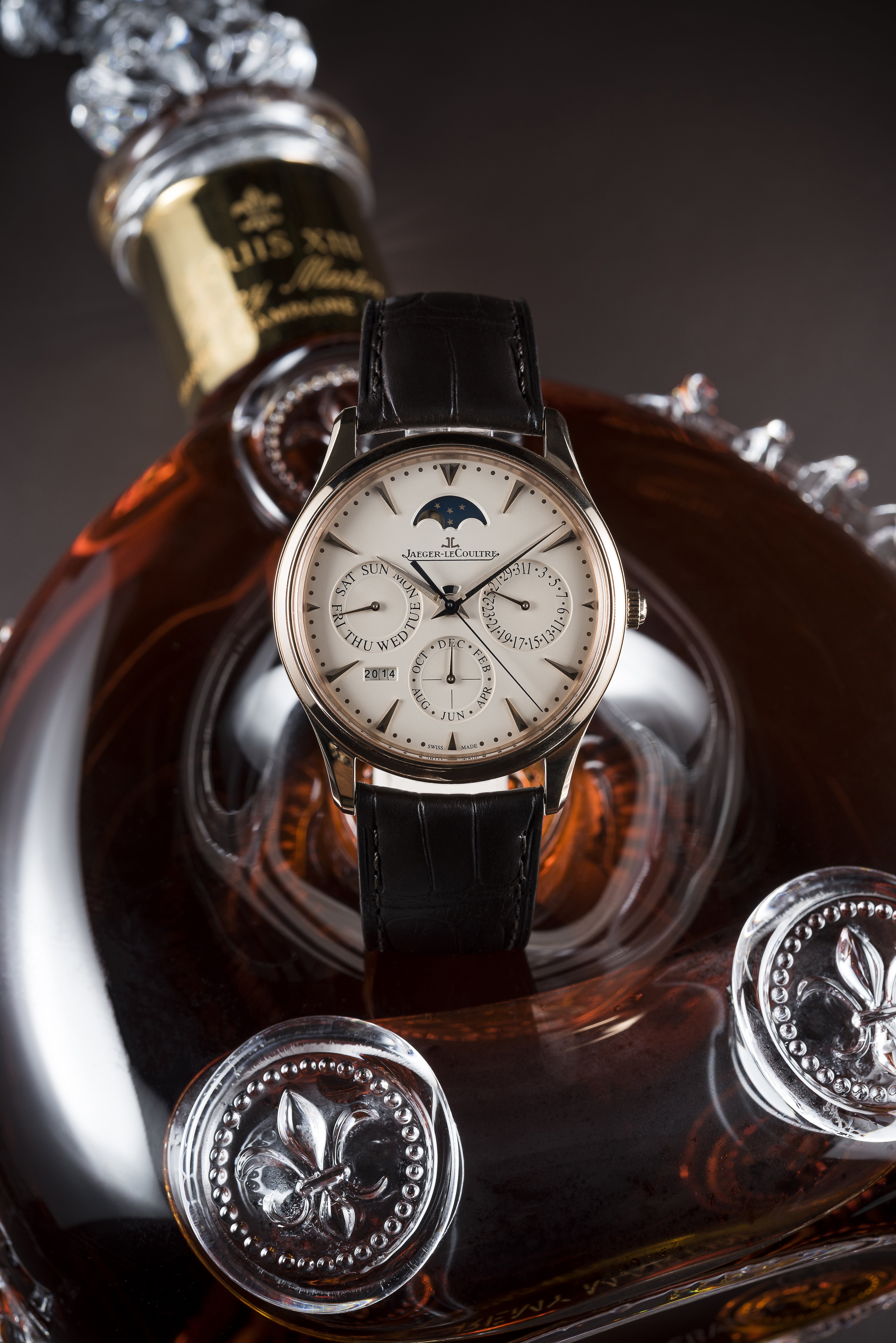 Louis XIII and Jaeger-LeCoultre Master Ultra-Thin Perpetual Calendar
