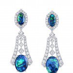Louis Vuitton - Acte V - The Escape - Capri Earrings Australian Black Opals 1