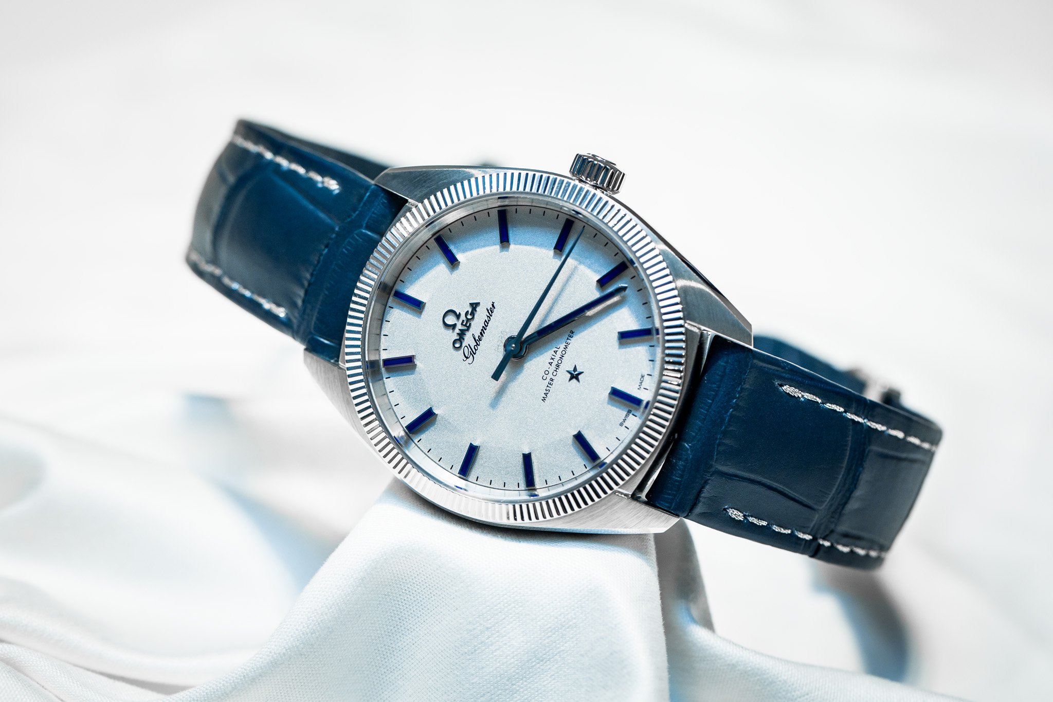 Omega Globemaster 2015 Blue Watch Baselworld