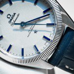 Omega Globemaster 2015 Blue Watch Baselworld Close Up