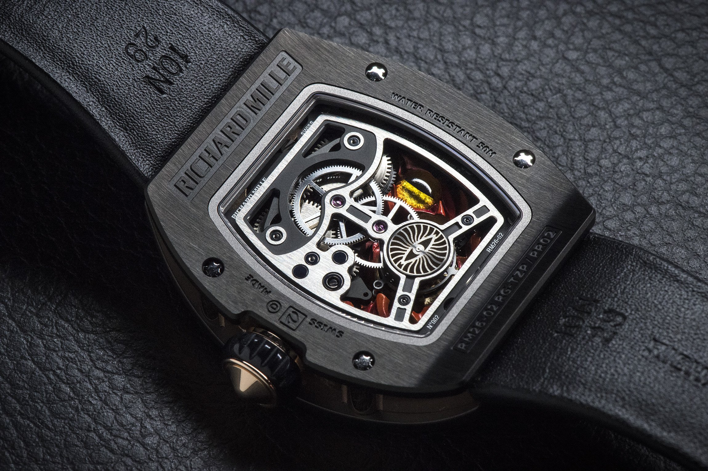 Richard Mille Evil Eye RM 26-02 Tourbillon Watch Watches And Wonders 2015 Back