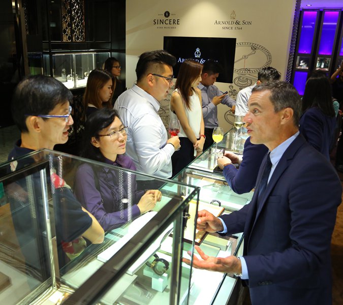 Arnold & Son Cocktail Party in Singapore