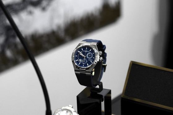 Vacheron Constantin Dual-Time Limited Edtion in steel with blue dial