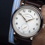 A. Lange & Söhne 1815 Anniversary Of F.A. Lange In Honey Gold Watches & Wonders 2015 Side Wristshot