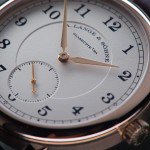 A. Lange & Söhne 1815 Anniversary Of F.A. Lange In Honey Gold Watches & Wonders 2015 Close Up