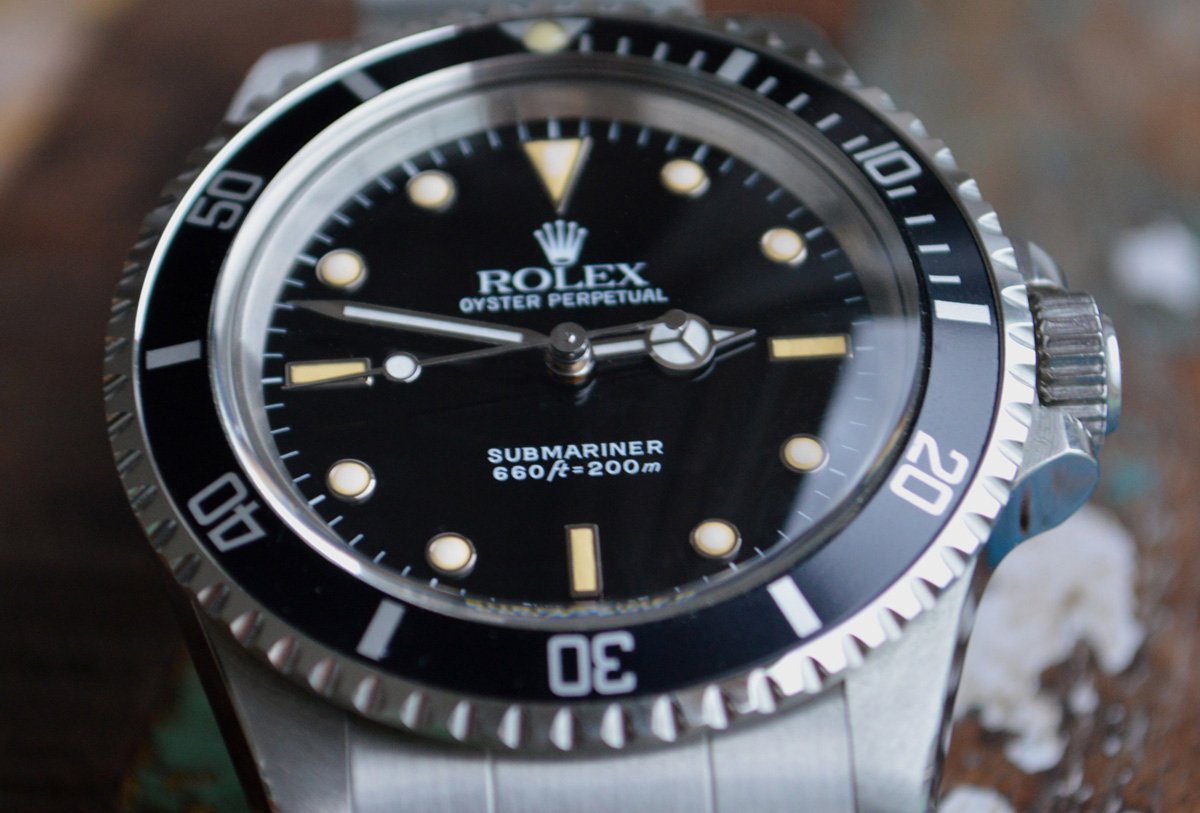 Rolex Submariner Reference 5513 Dial