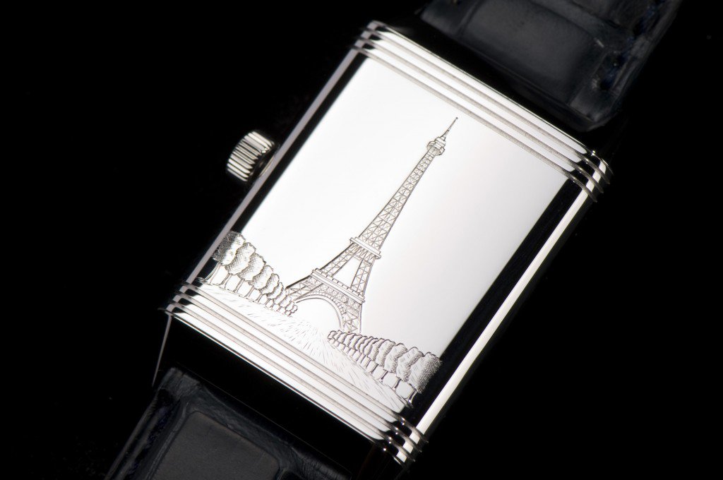 Jaeger-LeCoultre engraving dubai Eiffel Tower
