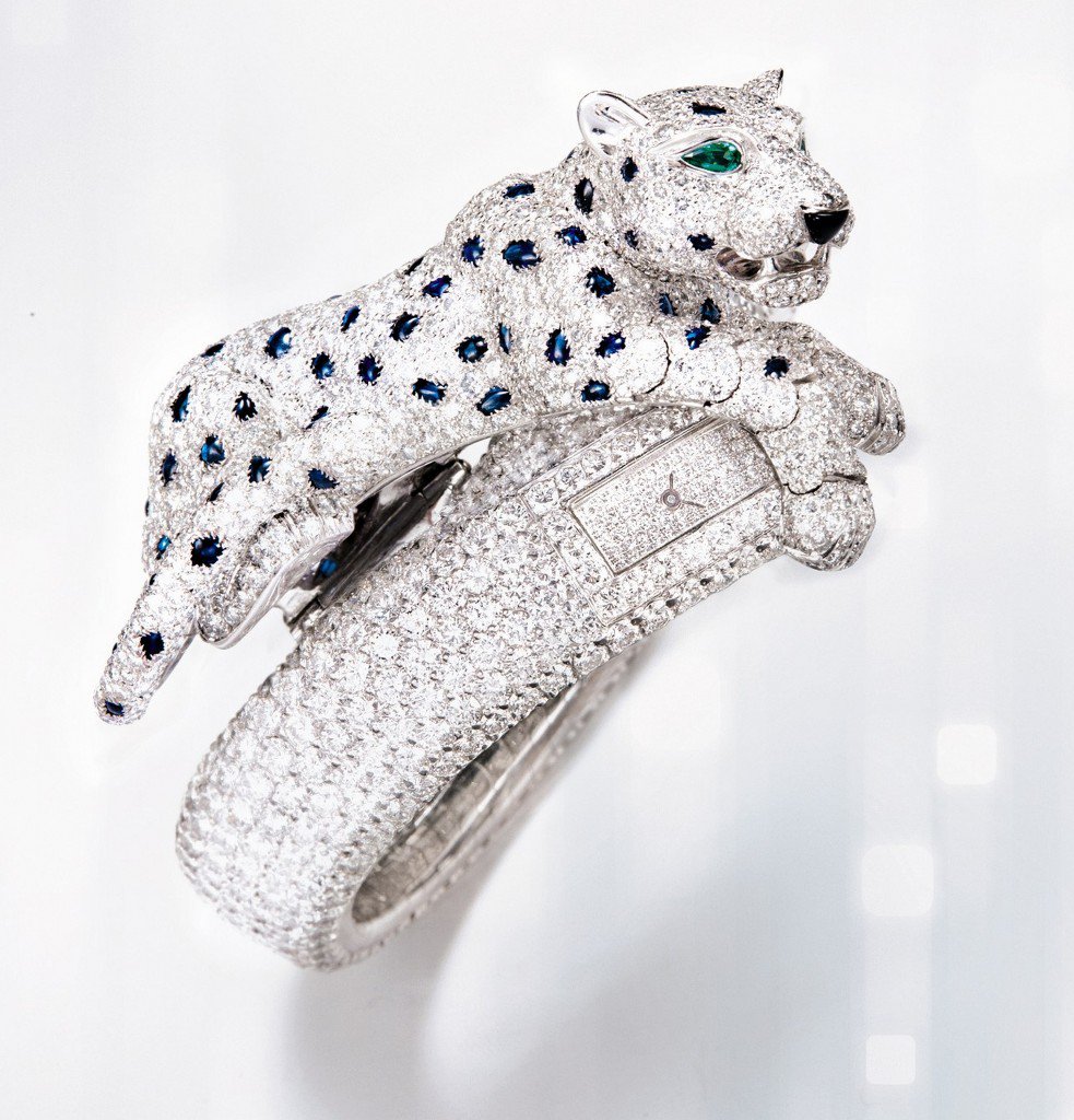 Sothebys Hong Kong Auction AN EXTRAORDINARY AND POSSIBLY UNIQUE LADY'S WHITE GOLD Cartier