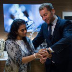 Pooja Agarwal And Arnaud Carrez Cartier Watches & Wonders 2015