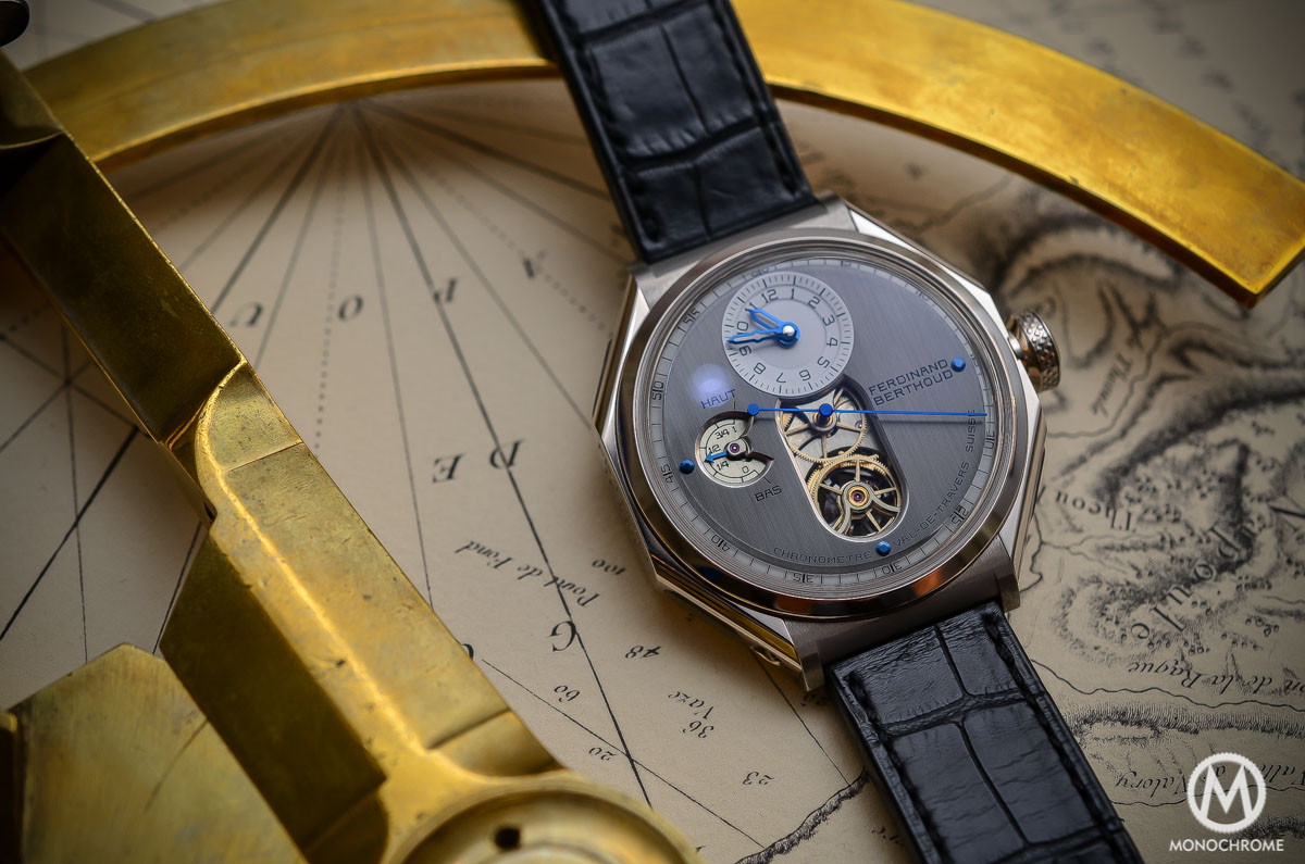 Ferdinand Berthoud Chronometre FB 1 - white gold lifestyle