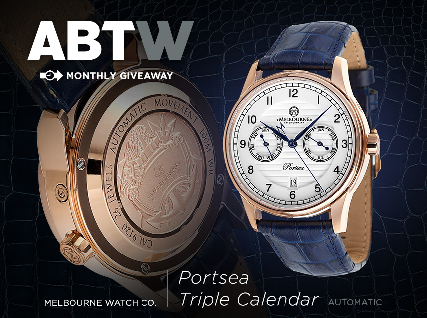 LAST CHANCE: Melbourne Watch Company Portsea Automatic Watch Giveaway Giveaways 