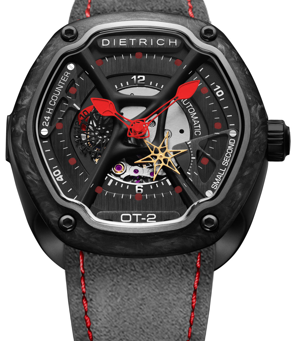 Dietrich O.Time Watches With Colorful Forged Carbon Bezels Watch Releases 