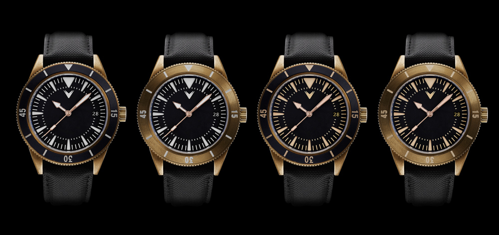 Ventus Mori Brass Diver Watch Watch Releases 