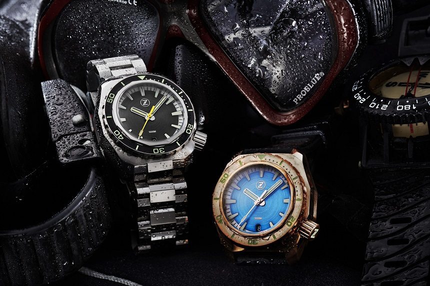 Zelos Hammerhead Dive Watch Watch Releases 