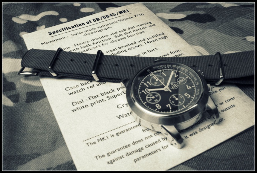 6B Watches And The 6645 MK1 Limited Pilot's Chronograph Watch Releases 