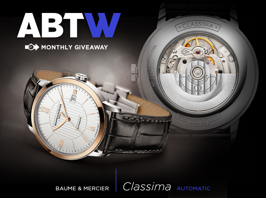 WATCH GIVEAWAY: Baume & Mercier Classima Automatic Giveaways 