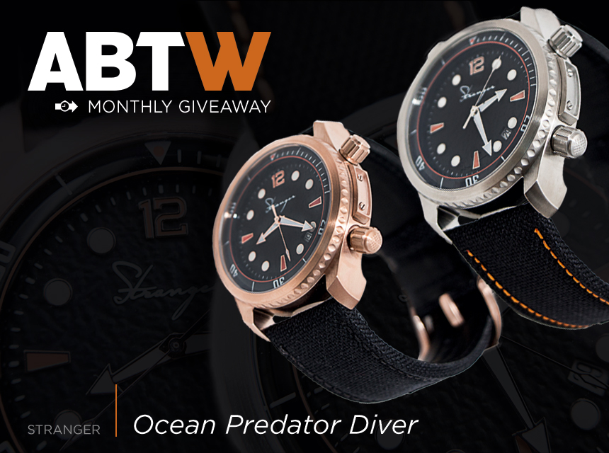 Winner Announced: Stranger Ocean Predator Diver Watch Giveaway Giveaways 
