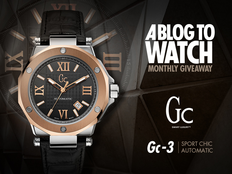 Watch Winner Announced: Gc GC-3 Automatic Giveaways 