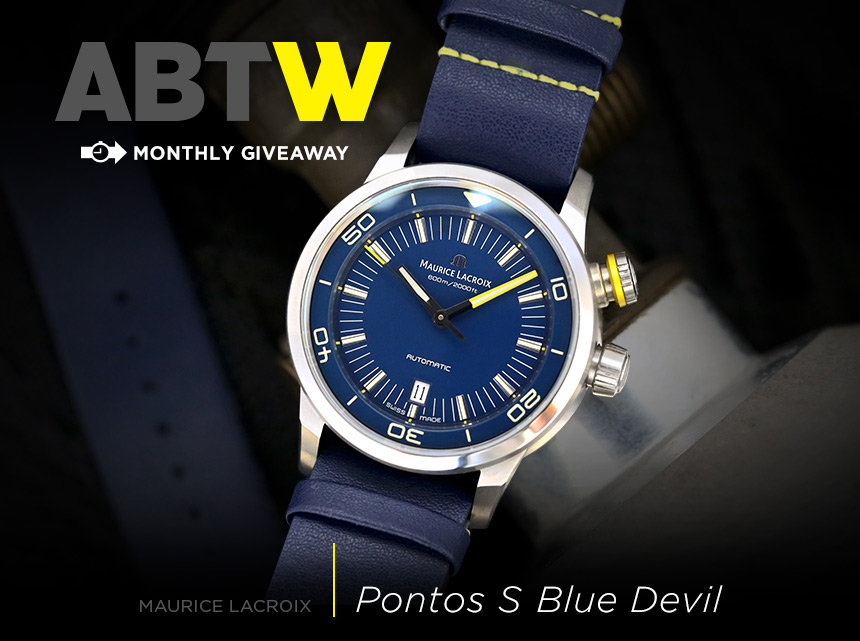 Winner Announced: Maurice Lacroix Pontos S Diver ‘Blue Devil’ Limited Edition Watch Giveaways 