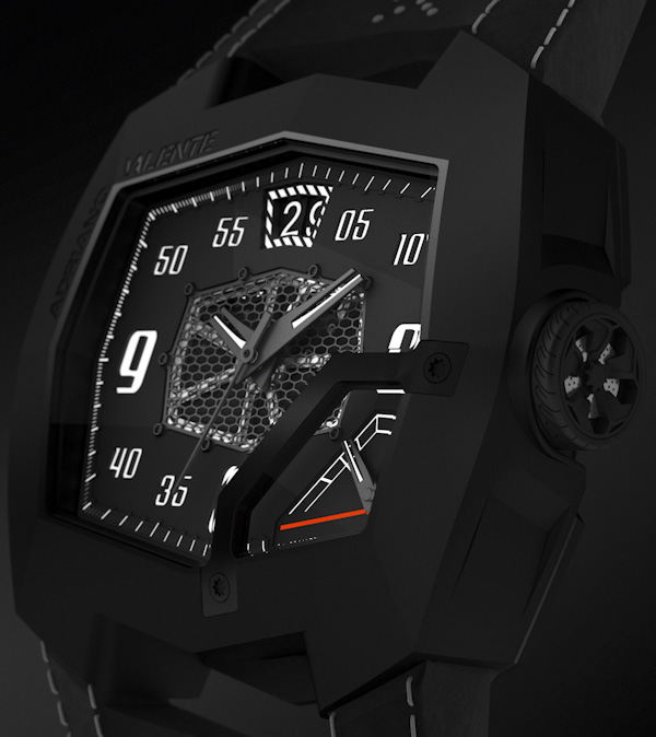 Adriano Valente AV-L001 Watch To Go With Your Lamborghini Watch Releases 