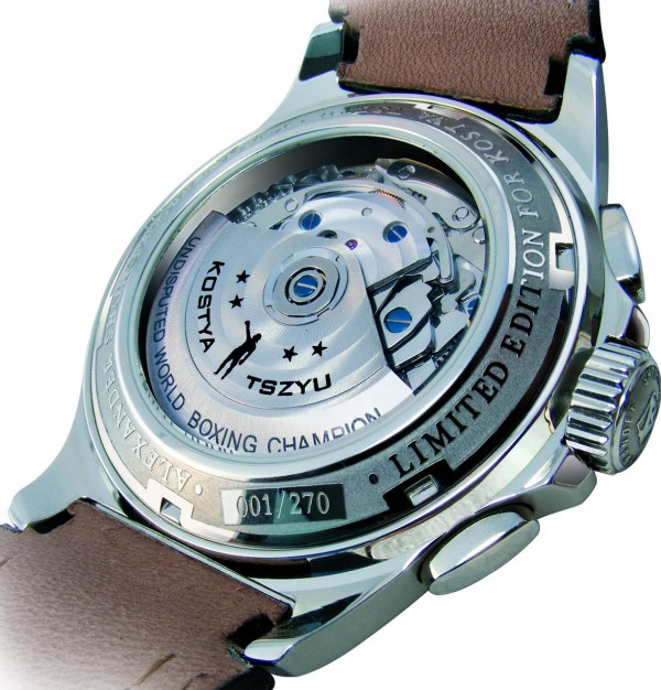 Alexander Shorokoff Chronograph Kostya Tszyu Watch Watch Releases 