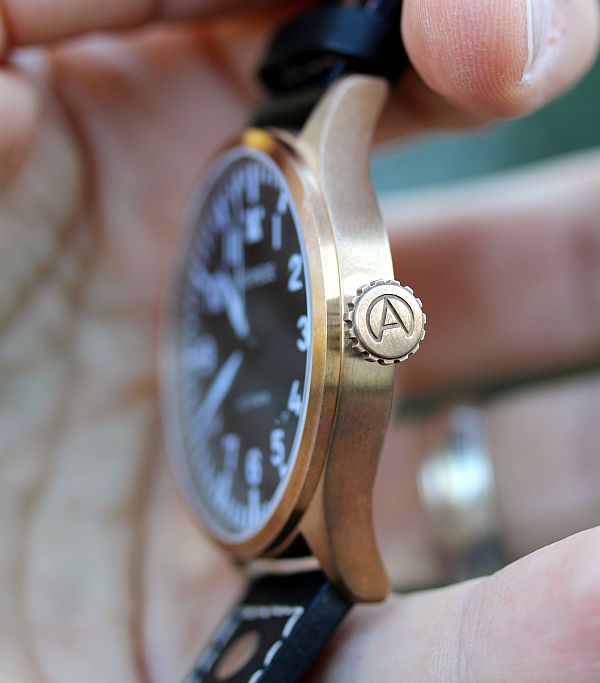 Archimede Pilot 42 Bronze Watch Review Wrist Time Reviews 